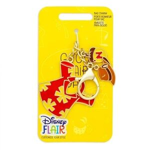 Disney Parks Chip 'n Dale Flair Bag Charm Jewelry